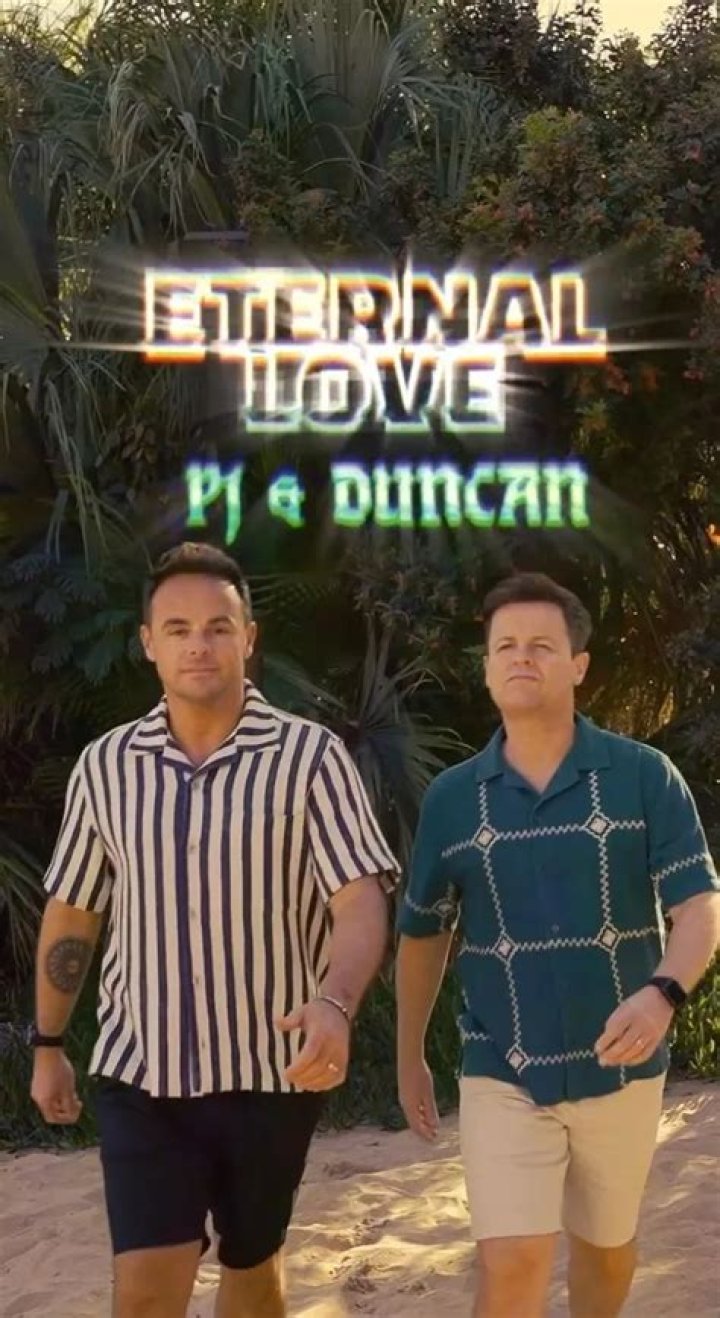 Ant and Dec recreate PJ and Duncan song Eternal Love