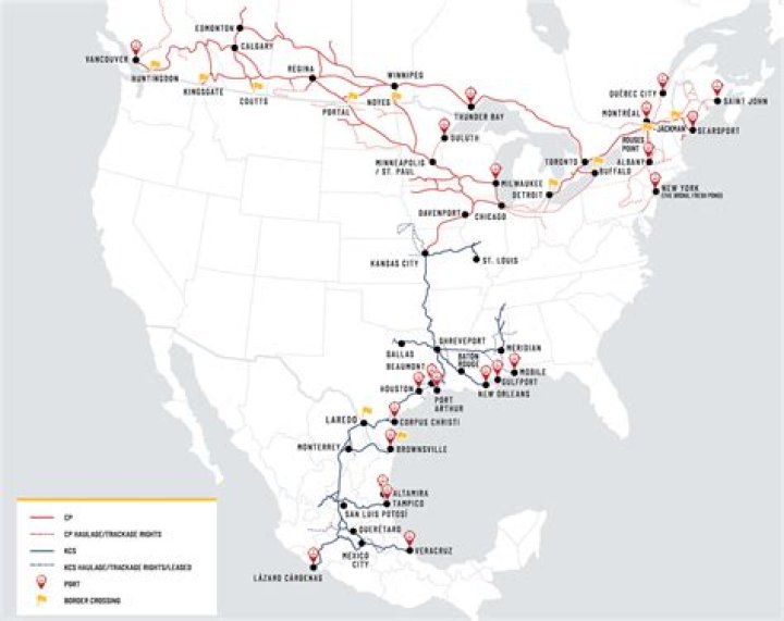 Canadian Pacific, Kansas City Southern merger to redraw Class I railroad map