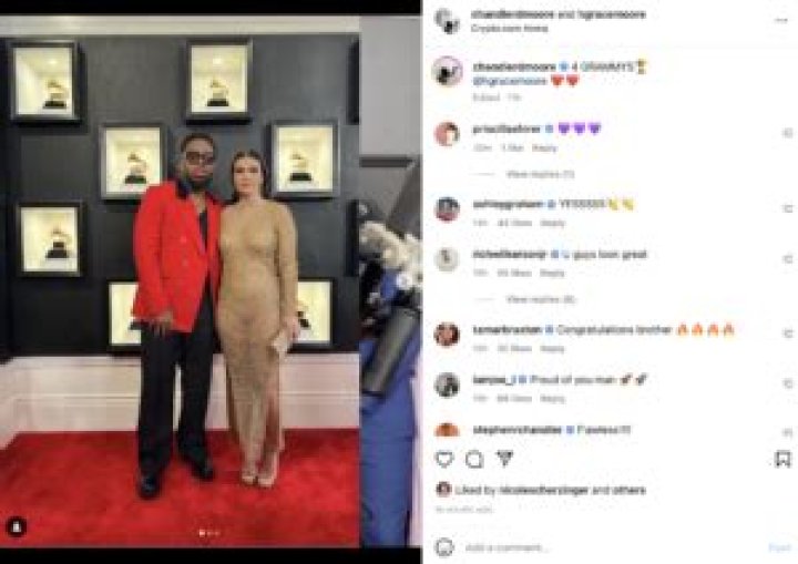 Chandler Moore Wife Grammys 2023: Check Details Here!