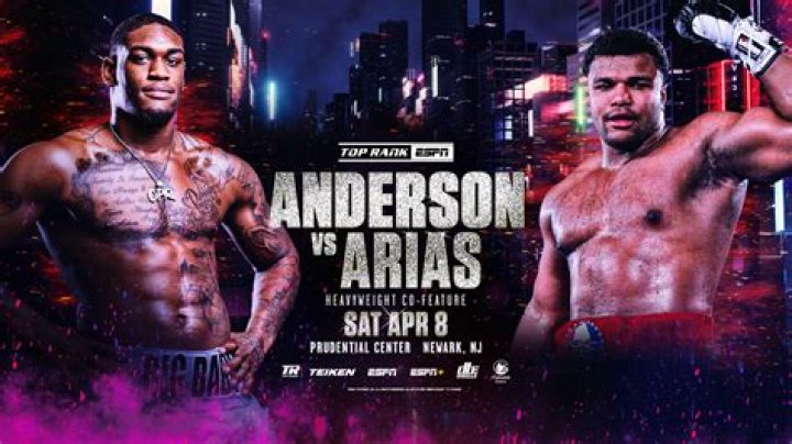 Jared Anderson-George Arias, Keyshawn Davis-Anthony Yigit set for Stevenson-Yoshino card