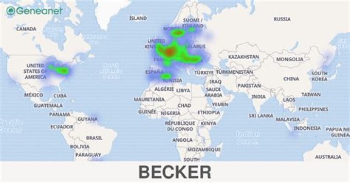 Last name BECKER: origin and meaning